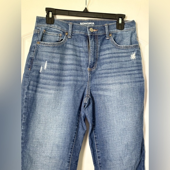 Sonoma Blue Straight-Leg Jeans - Picture 2 of 6